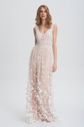 Vera Les Fleurs du Mont Blanc Evening Dress